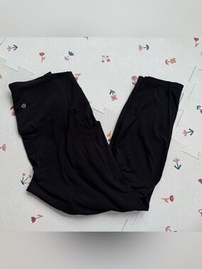 Align High-Rise Pant with Pockets 25” Black